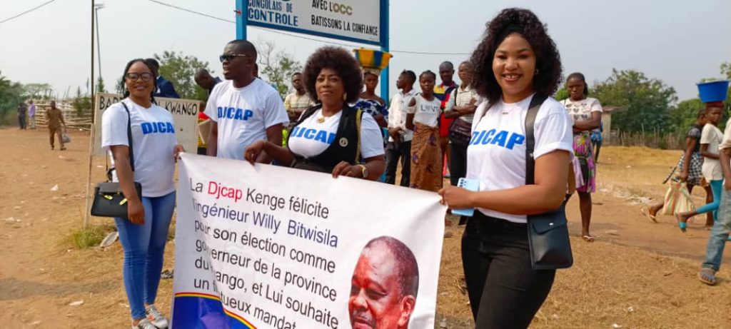 IMG-20240708-WA0225-1024x461 Kwango-Kenge: Un jour après l'instation de son époux en qualité de Gouverneur, la première citoyenne de la province reçoit la DJCAP
