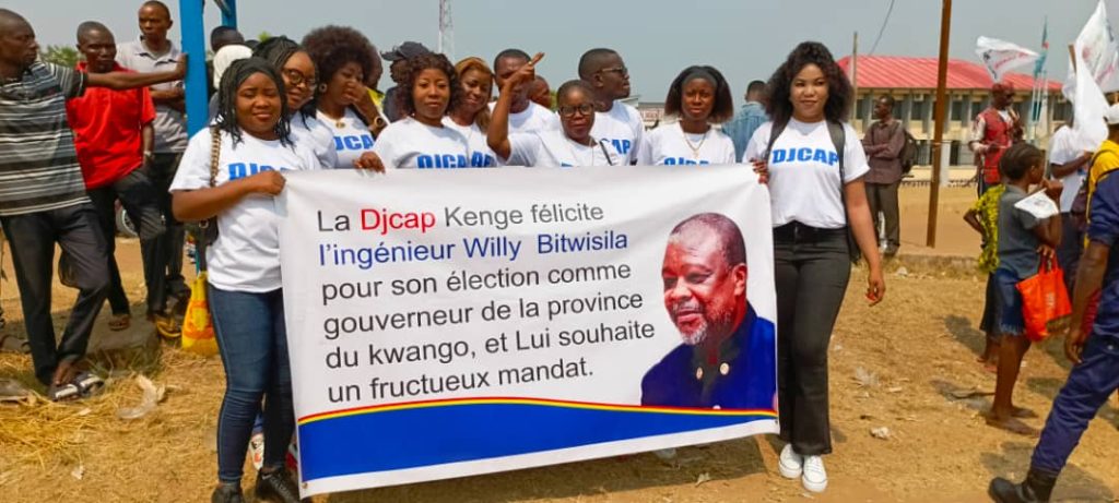 IMG-20240708-WA0229-1024x461 Kwango-Kenge: Un jour après l'instation de son époux en qualité de Gouverneur, la première citoyenne de la province reçoit la DJCAP