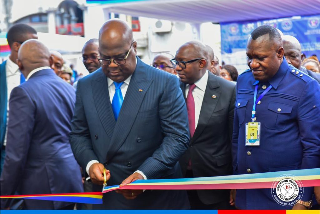 02686DAD-6611-470F-B651-E734BDD5C7EA-1-1024x683 RDC-IGF: Félix Tshisekedi Inaugure le nouvel immeuble R+8, chef-d'œuvre signé Jules Alingete