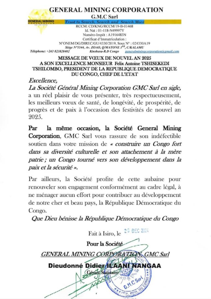1001820371-1-723x1024 RDC: Message de voeux de Nouvel an de Nangaa Ilaani Dieudonné Didier à Son Excellence Monsieur le Président de la République