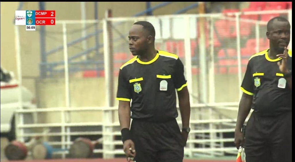 1002643470-1024x563 RDC-Football: Pedro Monganga Ngbanda, l'arbitre central de la rencontre DCMP-Mazembe. Le meilleur sifflet congolais du moment?