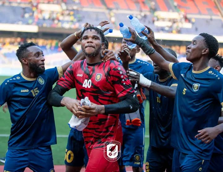 1003039969 Linafoot Ligue 1 : Nathan Ndibu, le mur des Aigles du Congo reste infranchissable