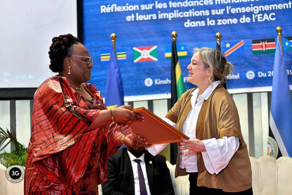 1003376514-1024x683 RDC-ESU: La Ministre Marie-Thérèse Sombo Ayanne Safi Mukuna clôture en beauté la 16e réunion annuelle et Conférence de l'IUCEA