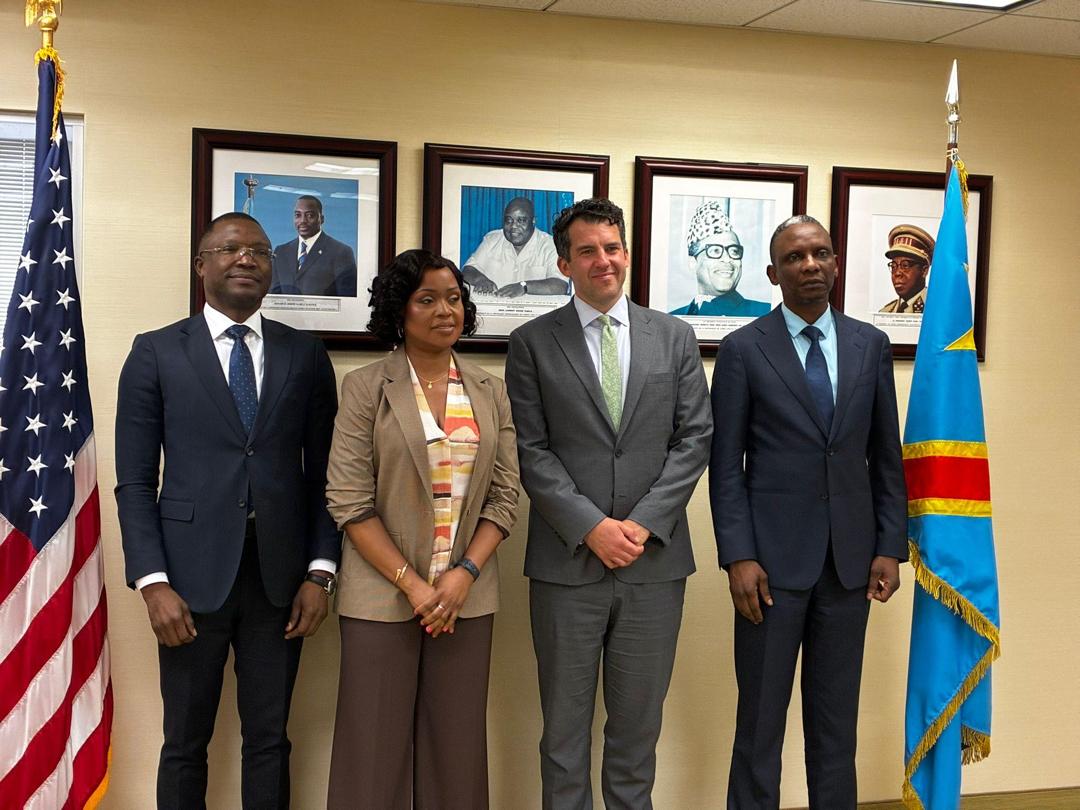 RDC-Assemblée Nationale : La Questeure Adjointe à la tête d’une délégation des Députés nationaux à Washington