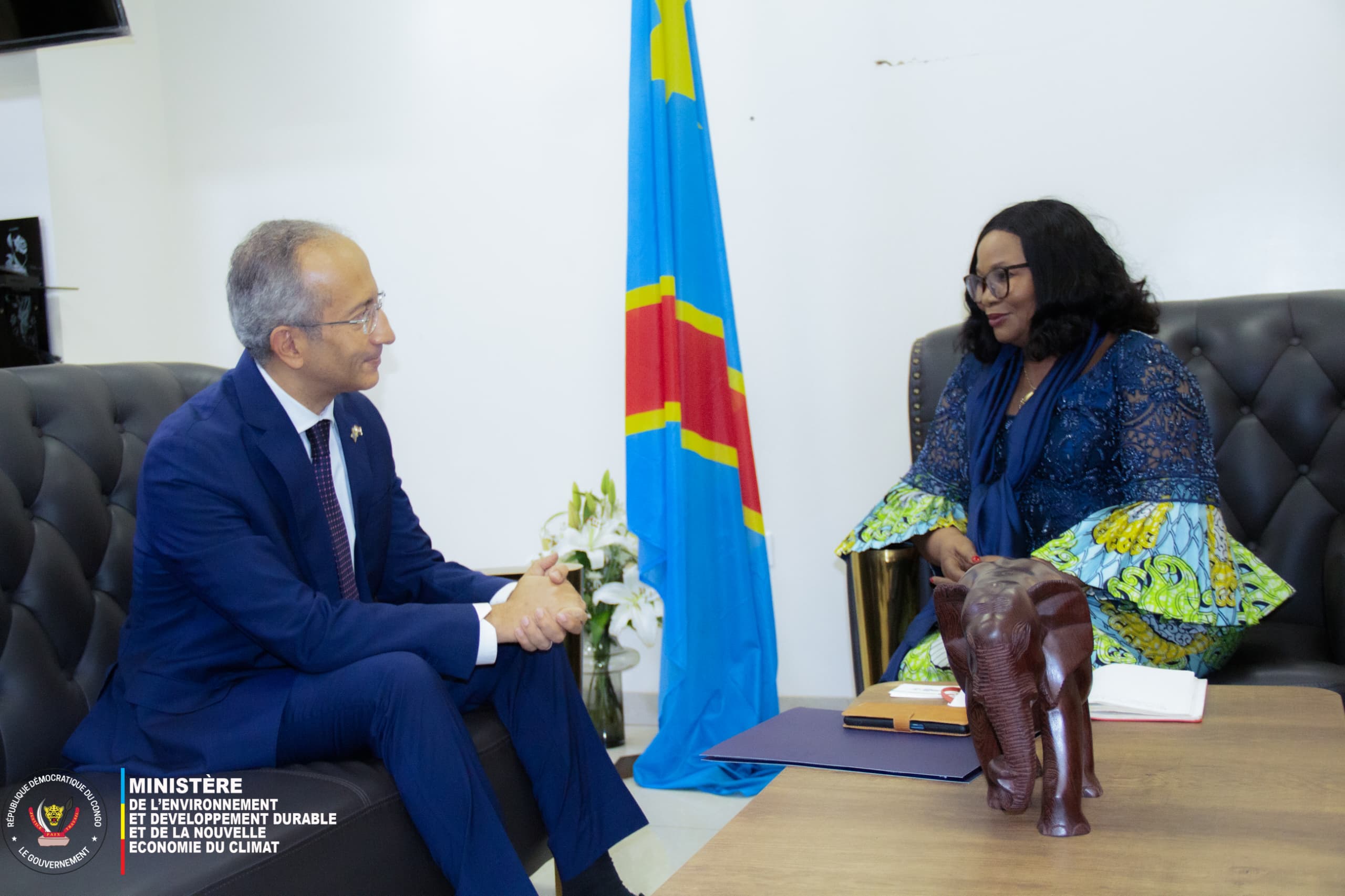 RDC-MEDNEC: Tête-à- tête ce mardi 26 août entre Marie Nyange et Hesham Elmekwad