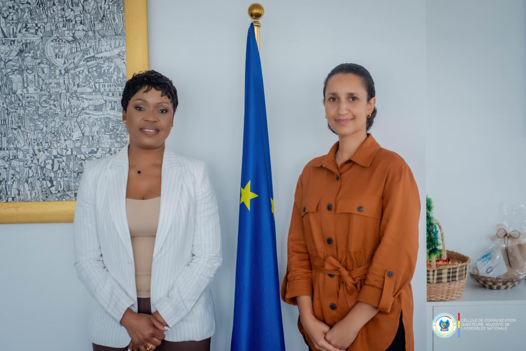1003712325-1024x683 RDC-Assemblée nationale : La Questeure adjointe échange avec le Chargé d'Affaires Ad Intérim de la Délégation de l'Union Européenne
