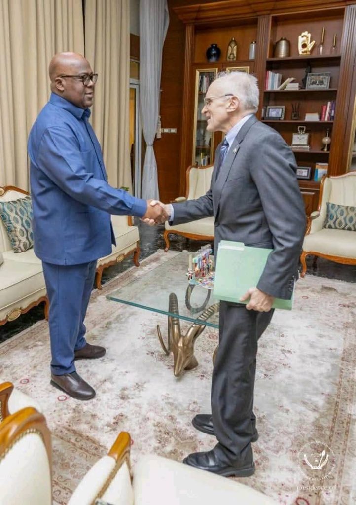 1005095989-722x1024 RDC-Présidence de la République : Félix Tshisekedi accorde une audience au chargé d'Affaires de l'ambassade des États-Unis d'Amérique en RDC