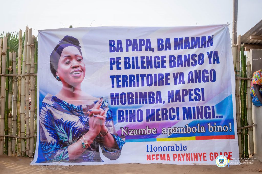 1005163998-1024x682 Province du Bas-Uele: La Questeure adjointe de l'Assemblée nationale foule le sol de Banda ce jeudi