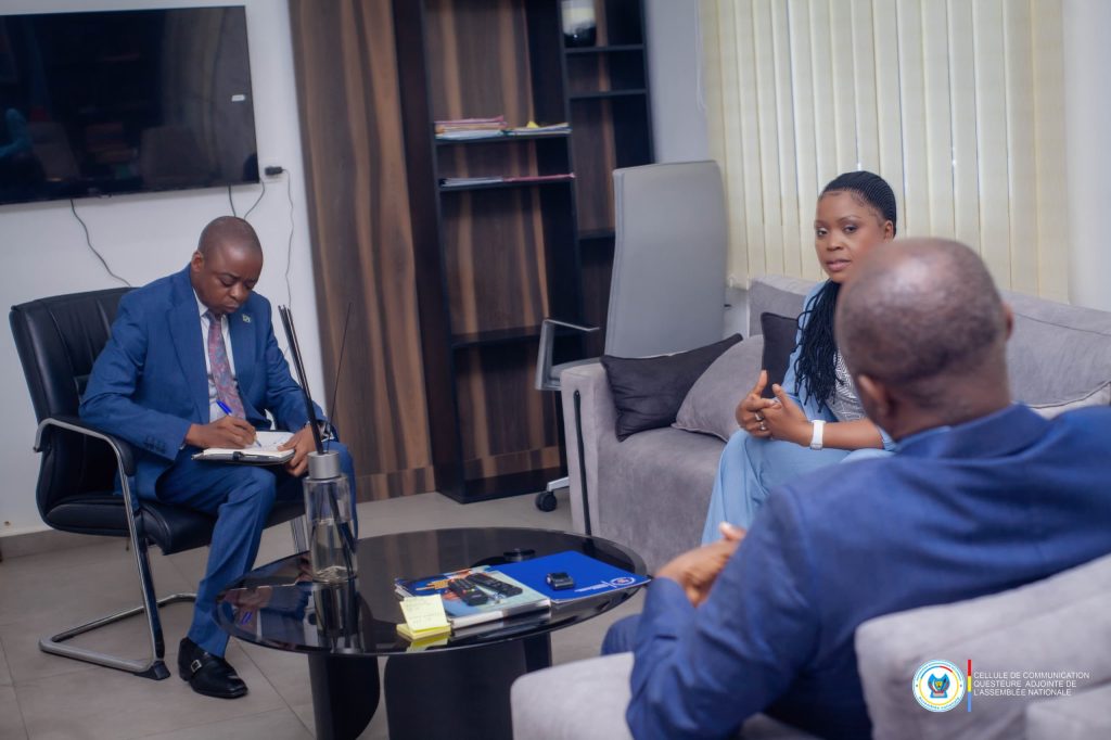 140747-1024x682 M-ENC-Province du Bas-Uele: La Députée Nationale Grâce Neema en tête-à-tête avec le Vice-Ministre sectoriel