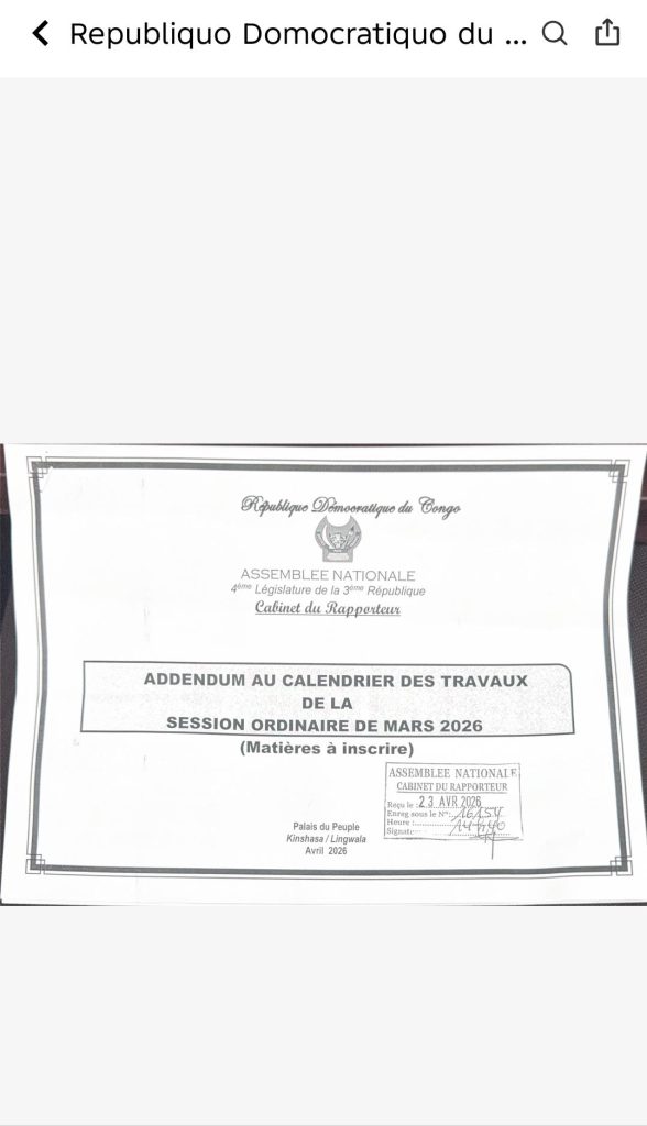 538949-588x1024 RDC-Assemblée nationale : l'une des propositions de loi du Député national Serge Chembo Nkonde retenue parmi celles inscrites lors la session de mars