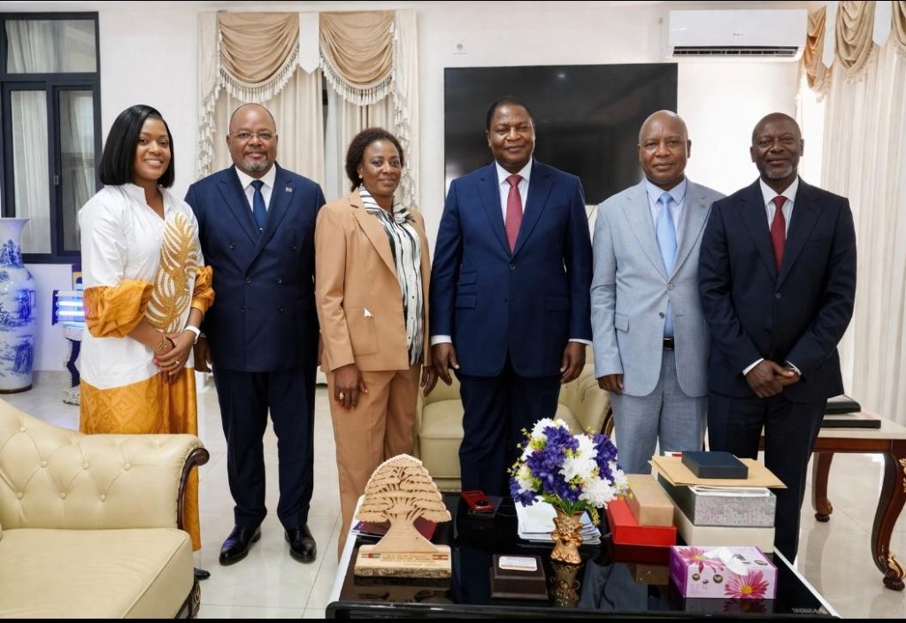 557908-1024x704 RDC–RCA | Diplomatie parlementaire : Grâce Neema porte la voix de la paix à la frontière, aux côtés du président de l’Assemblée nationale, lors d’un échange avec le président Touadéra