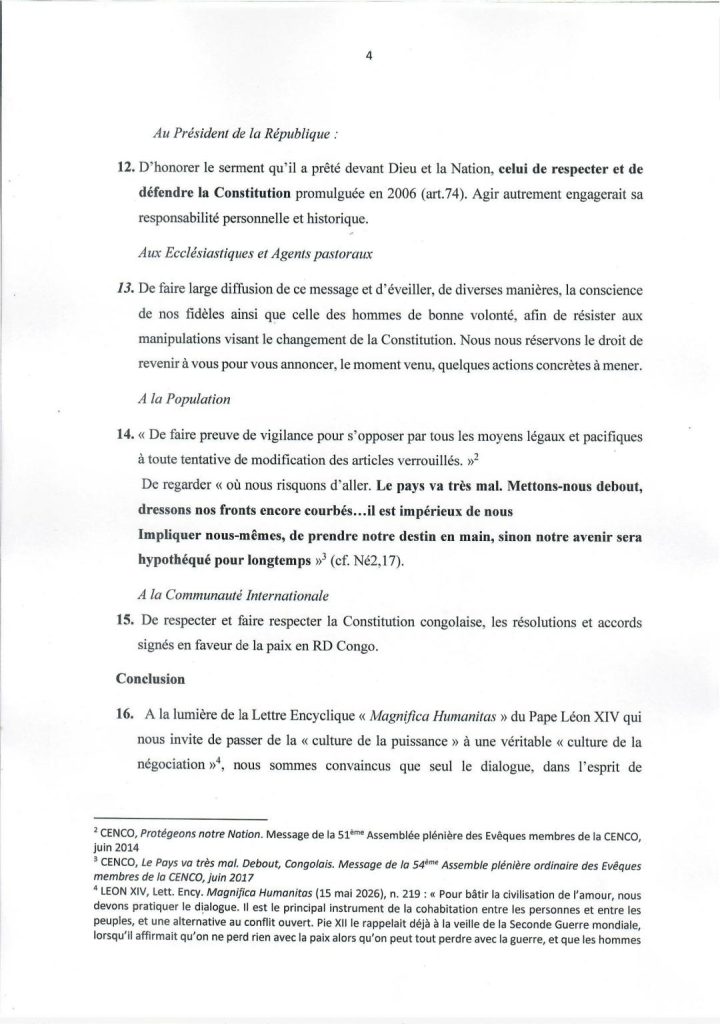 1084248-1-720x1024 RDC-Débat sur le changement de la Constitution: "Nous ne voyons ni la nécessité, ni l'urgence, ni l'opportunité du changement de la Constitution " (CENCO)
