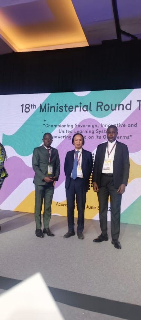 920184-454x1024 GHANA-18e Table Ronde Ministérielle eLeaning Africa: La Ministre Marie-Thérèse Sombo Ayanne Safi Mukuna présente à Accra via une délégation