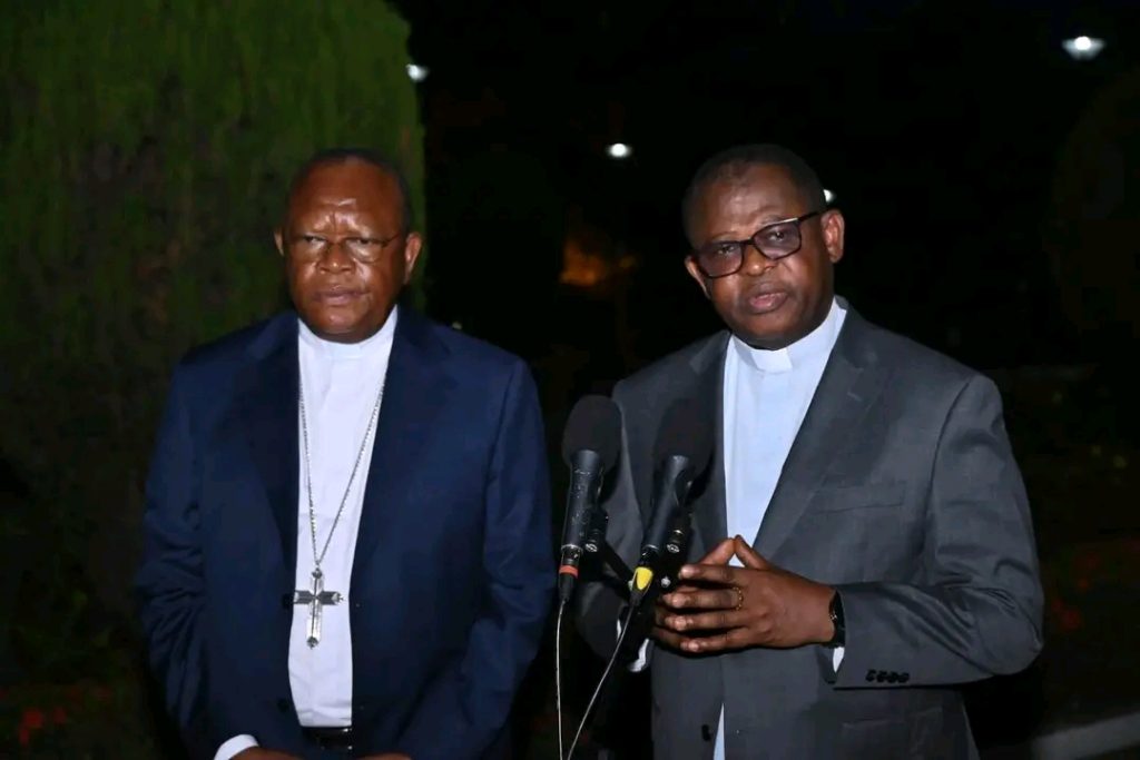 1282051-1024x683 RDC-République du Congo: Le Cardinal Ambongo et la CENCO chez le Président Sassou-Nguesso